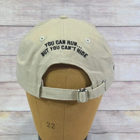 Vintage America's Most Wanted Strapback Cap Max Hat Beige AMW TV Show Adjustable - Picture 5 of 10